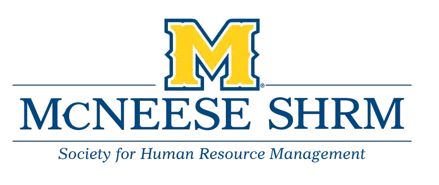 McNeese SHRM logo with Society for Human Resource Management tagline