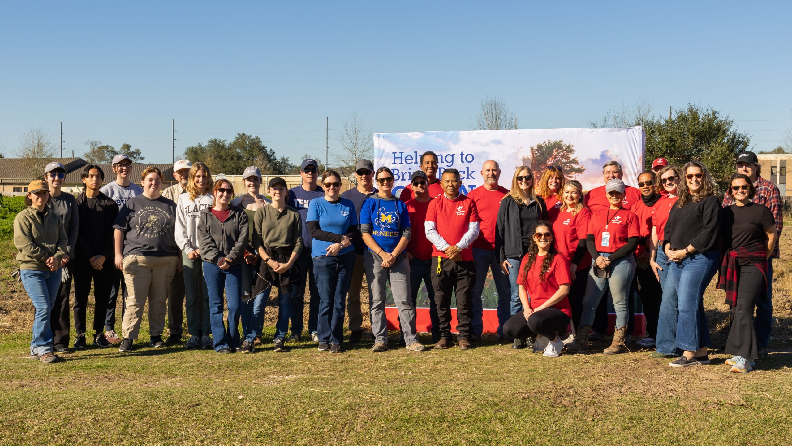 McNeese Hosts Cajun Prairie Planting with Woodside Energy 